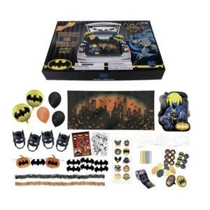 DC Batman 200 Piece Trunk Or Treat Party Home Decor Kit for Halloween - New!
